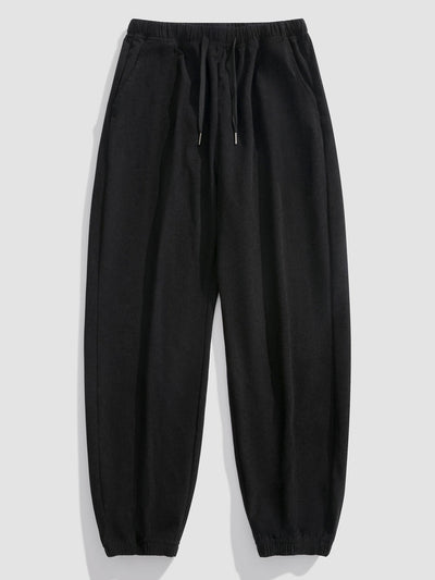 Katoenen Joggingbroek met Koord