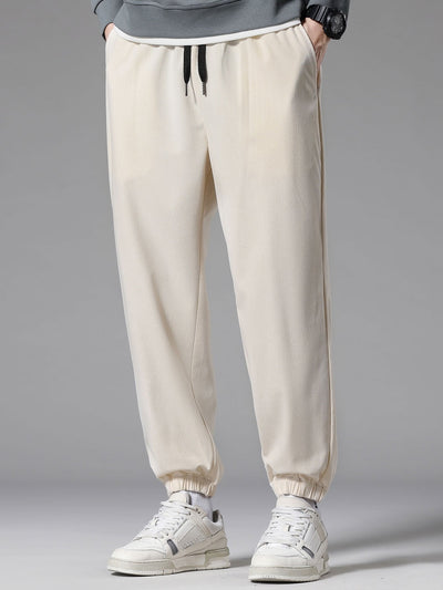 Katoenen Joggingbroek met Koord