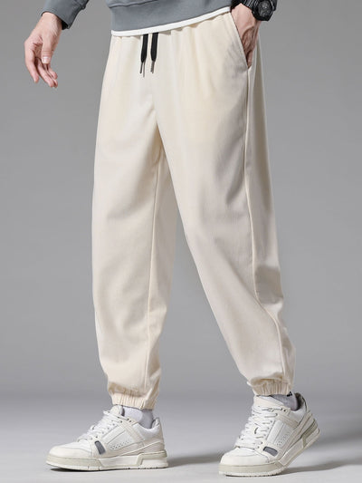 Katoenen Joggingbroek met Koord