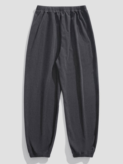 Katoenen Joggingbroek met Koord