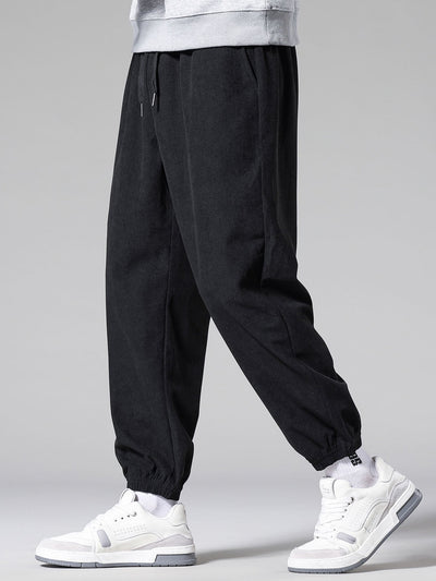 Katoenen Joggingbroek met Koord