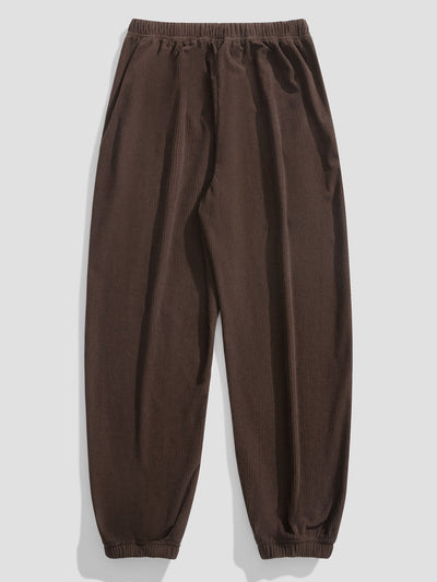 Katoenen Joggingbroek met Koord