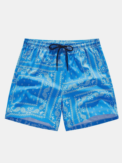 Oplosbare Smiley Print T-Shirt & Paisley Print Shorts