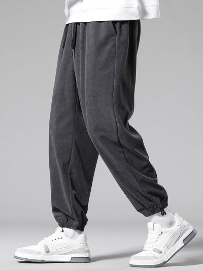 Katoenen Joggingbroek met Koord