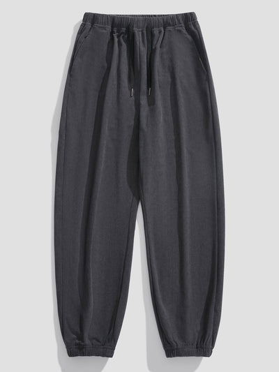 Katoenen Joggingbroek met Koord