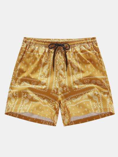 Oplosbare Smiley Print T-Shirt & Paisley Print Shorts