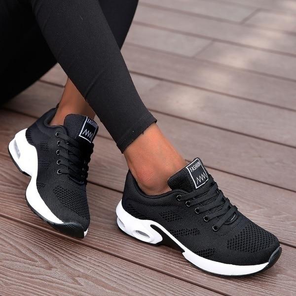Liveli Breathable Casual Outdoor Light Weight Sports Shoes Walking Sneakers