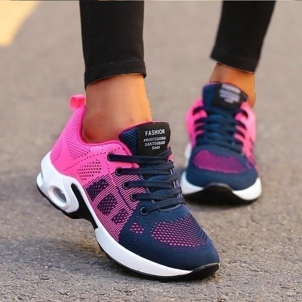 Liveli Breathable Casual Outdoor Light Weight Sports Shoes Walking Sneakers