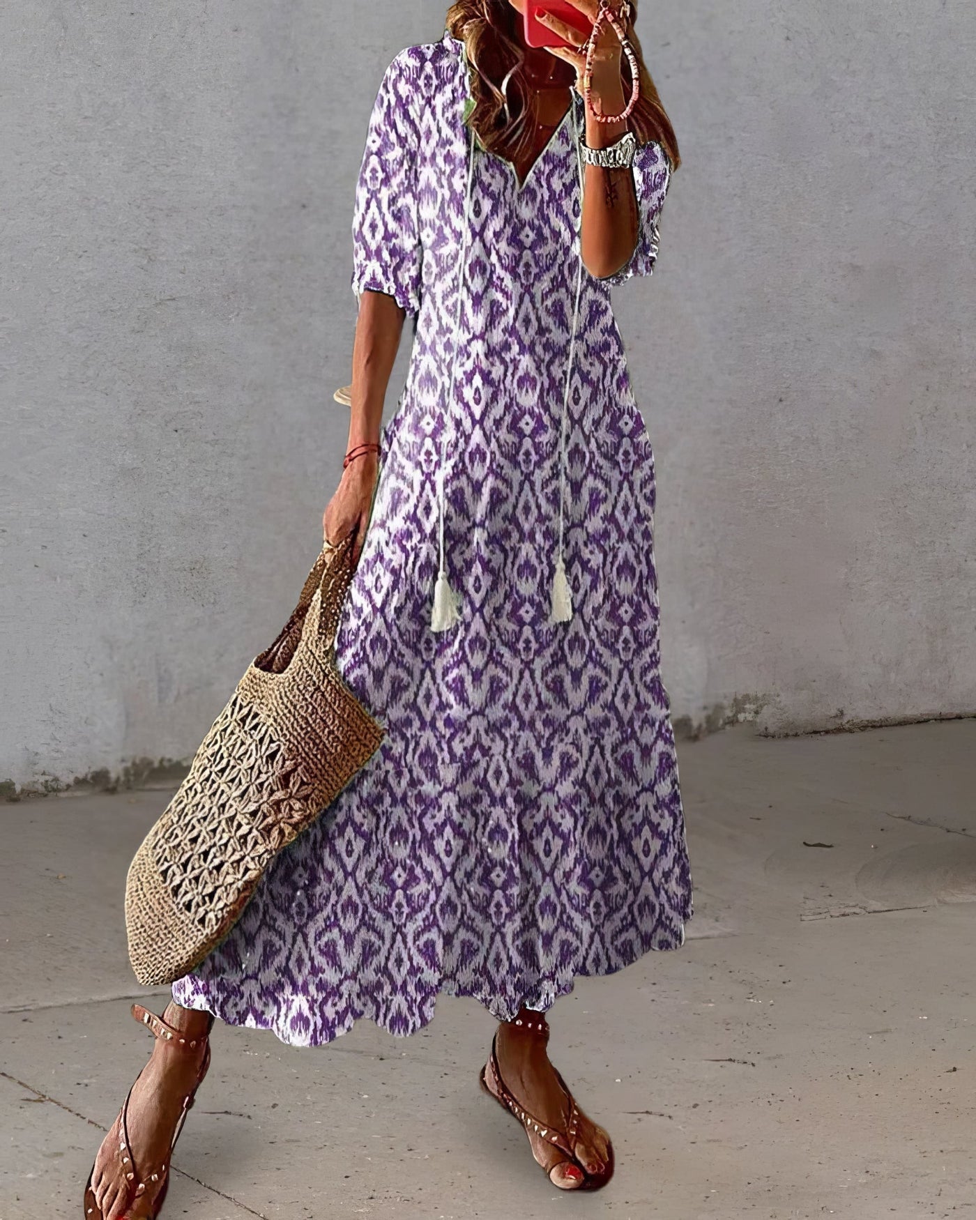 ÉLODIE | Bohemian Dress Flattering and Comfortable